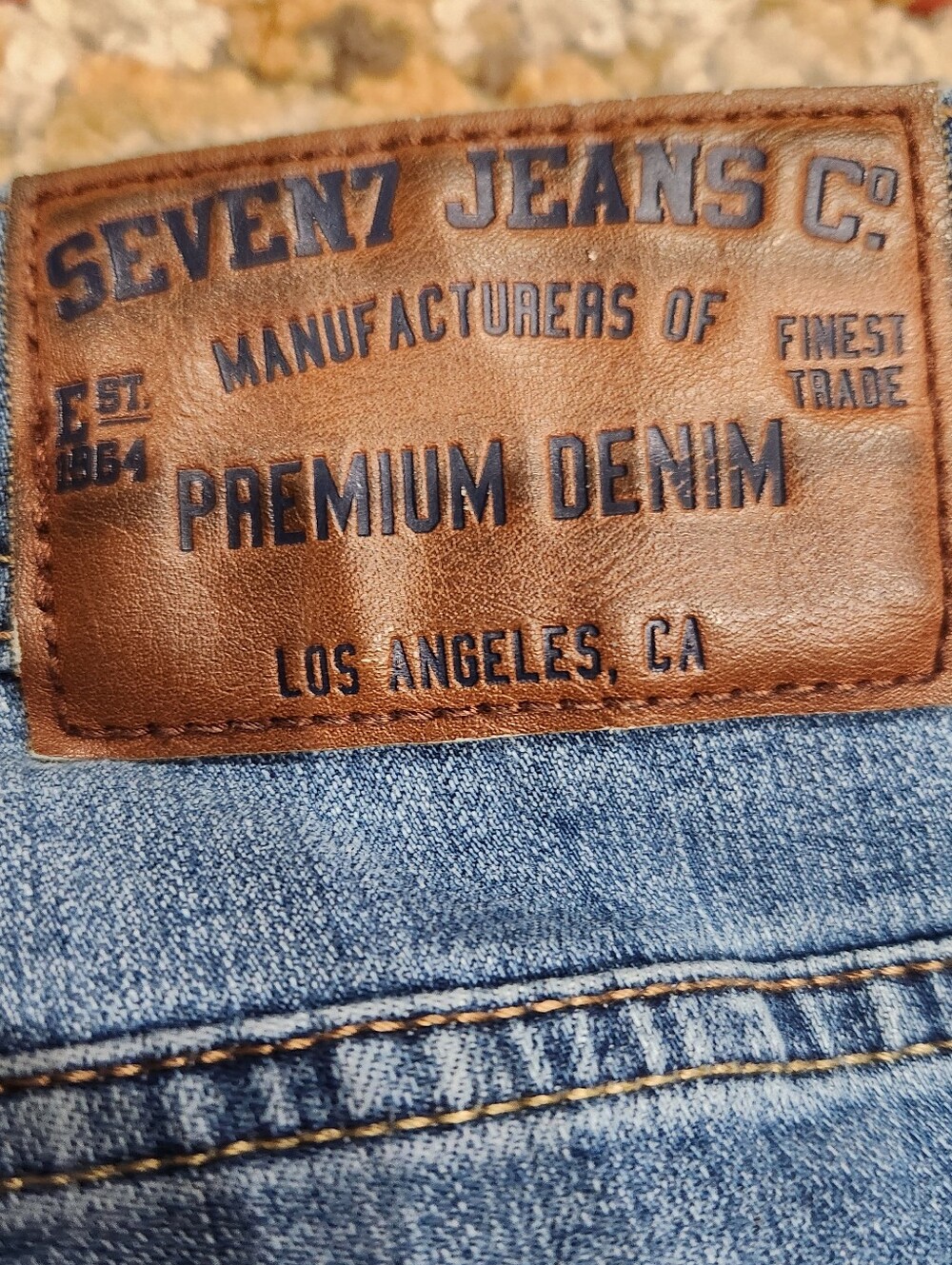 Seven7 Jeans Straight Fit 34x30 - Picture 3 of 5